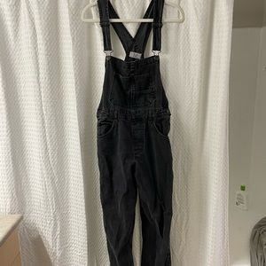 Black Free People Overalls!
